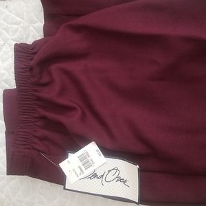 Red slacks